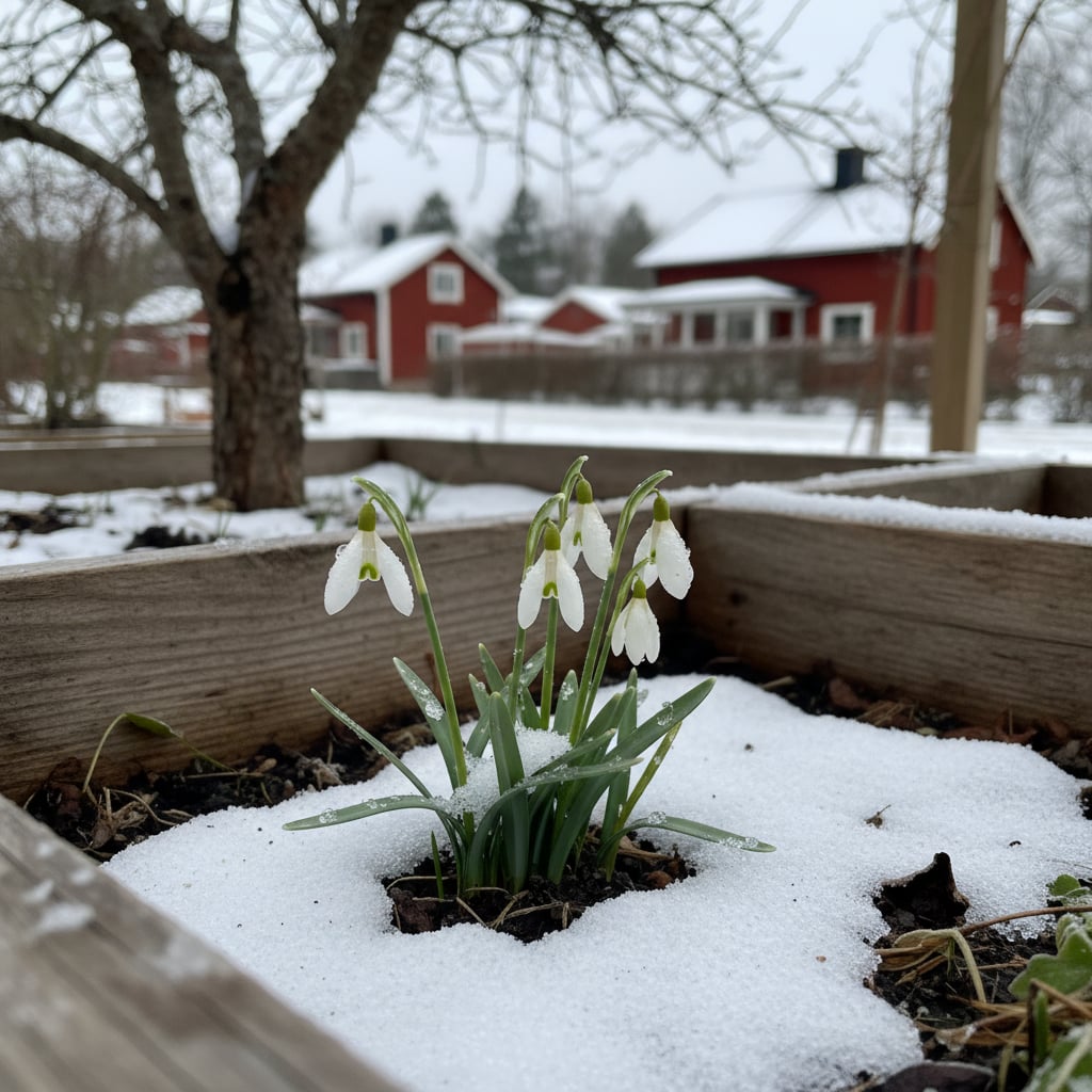 5 vinterblommor som överlever Borlänges kalla vintrar
